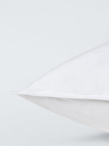 John Lewis Natural Collection Goose Feather & Down Standard Pillow, Pair, Firm (5) - view 2, White