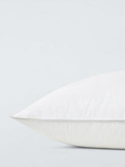 John Lewis Hungarian Goose Feather & Down Standard Pillow Pair, Medium (3) - view 2, White
