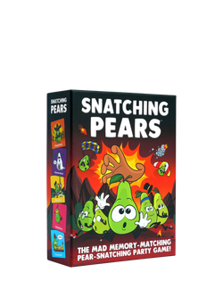 Happy Yeti Games Snatching Pears Party Game, Red Multi Red