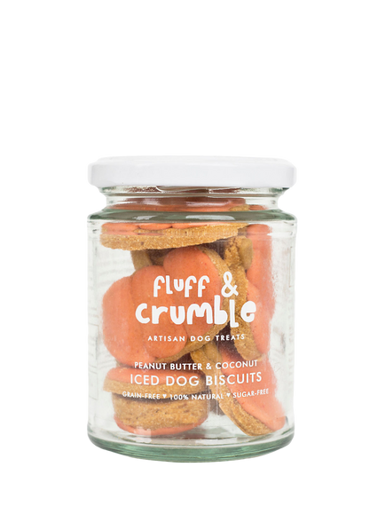 Fluff & Crumble Pumpkins Dog Biscuits, Multi Multi