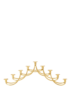 Georg Jensen Harmony Gold Plated Menorah, 