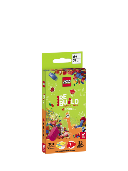 LEGO ReBuild Activity Cards, Animals, Multi