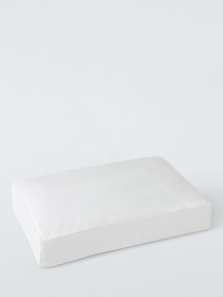 John Lewis Side Sleeper Standard Pillow, Firm (5), White