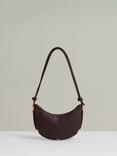 Reiss Harriet Leather Shoulder Bag