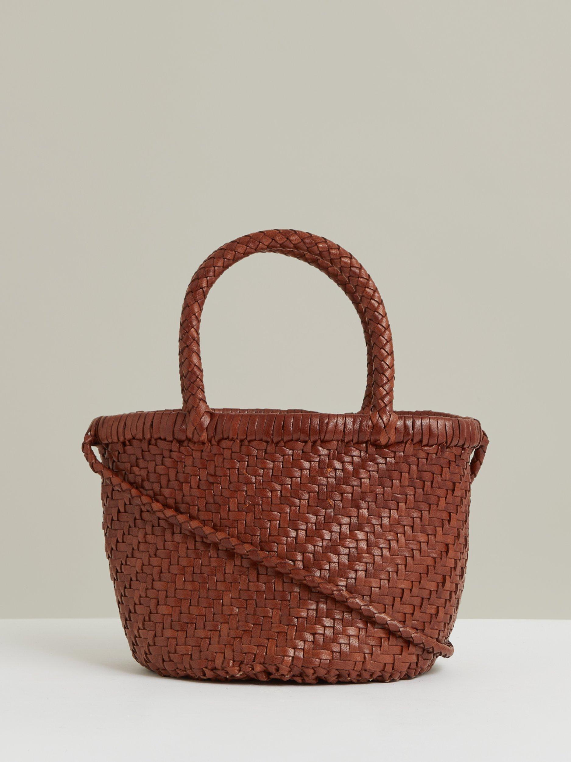Product image 2 of 5, which shows Reiss Nia Leather Tote Bag, Tan