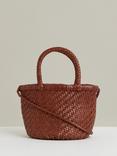 Reiss Nia Leather Tote Bag