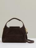Reiss Octavia Suede Grab Bag