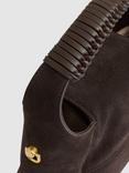 Reiss Octavia Suede Grab Bag