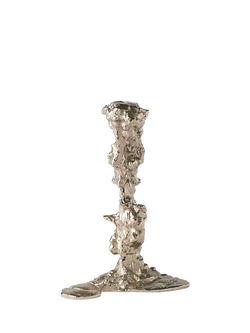 pols potten Drip Large Candle Holder, Silver - view 2, Silver