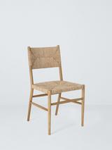 John Lewis Willow Woven Dining Chair, Oak