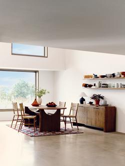 John Lewis Willow Woven Dining Chair - view 2, Oak