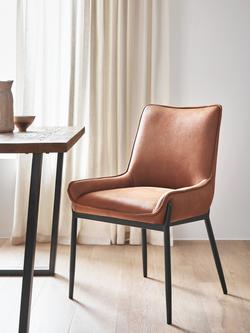 John Lewis Calgary Dining Side Chair, Set of 2 - view 2, Whisky