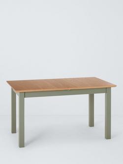 John Lewis Wilton 4-6 Seater Extending Dining Table, Sage Green