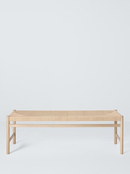 John Lewis Reed Dining Bench - view 2, Natural