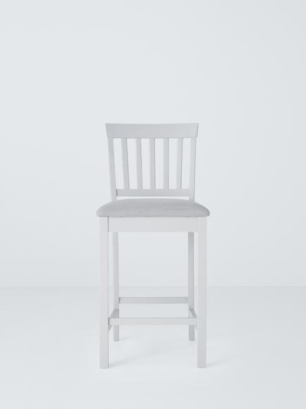 John Lewis Wilton Bar Stool - view 2, Linen