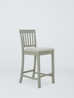 John Lewis Wilton Bar Stool, Sage Green