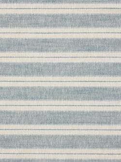 John Lewis Whitby Stripe Furnishing Fabric, Bluestone, Bluestone