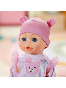 Zapf Baby Born Emily Walk With Me 43cm Doll - view 2, Multi