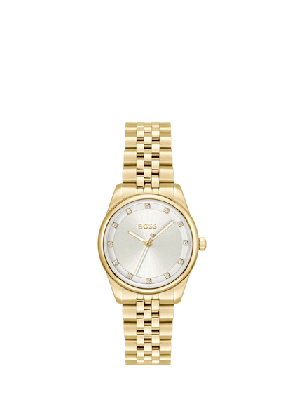HUGO BOSS 1502810 Graceful Precious Bracelet Strap Watch, Gold, Gold