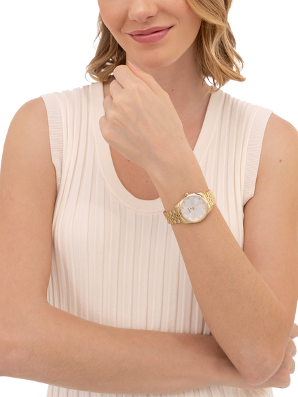 HUGO BOSS 1502810 Graceful Precious Bracelet Strap Watch, Gold - view 2, Gold