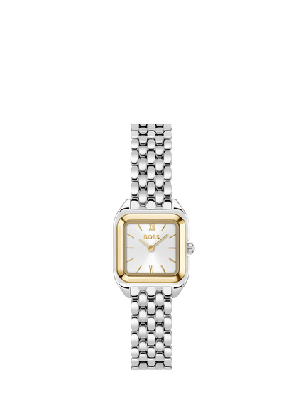 HUGO BOSS 1502821 Women's Mae Petite Bracelet Strap Watch, Silver, Silver