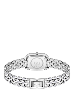 HUGO BOSS 1502821 Women's Mae Petite Bracelet Strap Watch, Silver - view 2, Silver