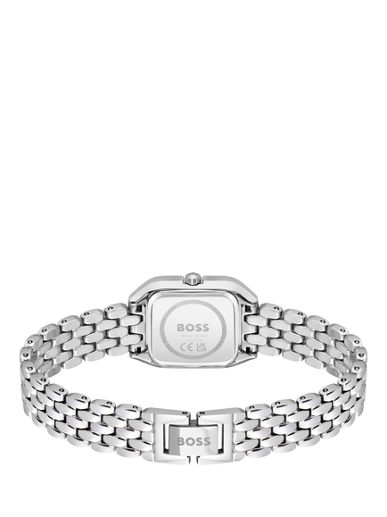HUGO BOSS 1502821 Women's Mae Petite Bracelet Strap Watch, Silver - view 2, Silver