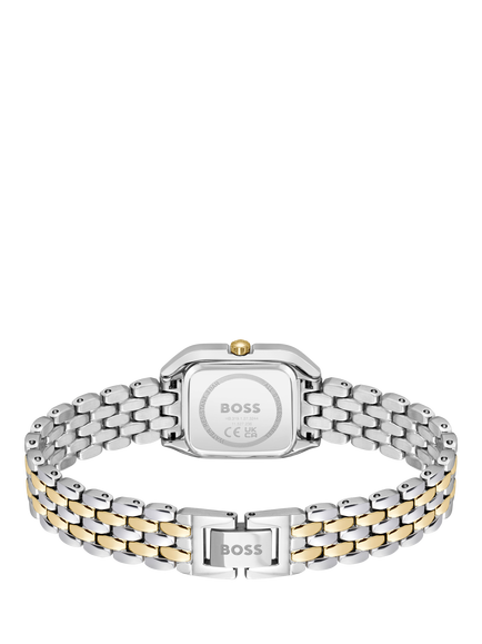HUGO BOSS 1502822 Women's Mae Petite Bracelet Strap Watch, Bi-colour - view 2, Bi-colour