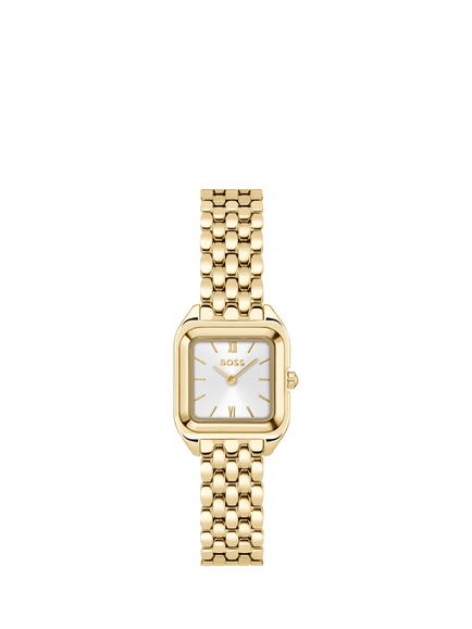 HUGO BOSS 1502823 Women's Mae Petite Bracelet Strap Watch, Gold, Gold