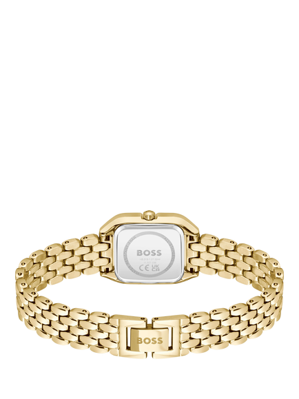 HUGO BOSS 1502823 Women's Mae Petite Bracelet Strap Watch, Gold - view 2, Gold