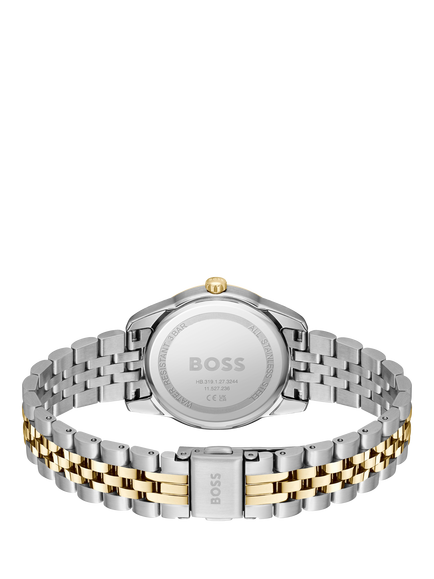 HUGO BOSS 1502834 Women's Graceful Precious Bracelet Strap Watch, Bi-colour - view 2, Bi-colour
