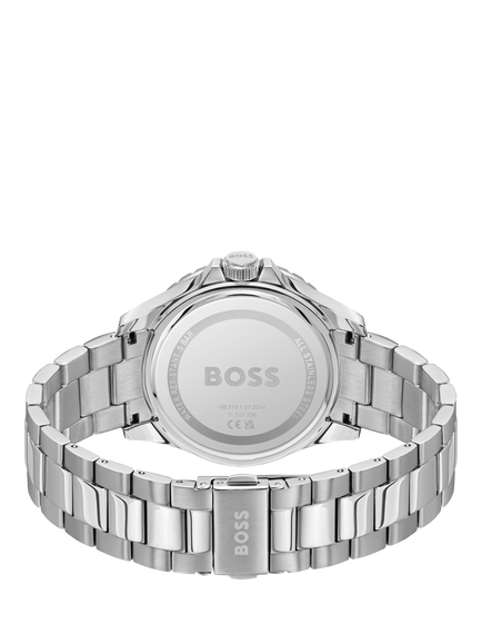 HUGO BOSS 1514294 Men's Troper Sport Bracelet Strap Watch, Silver - view 2, Silver