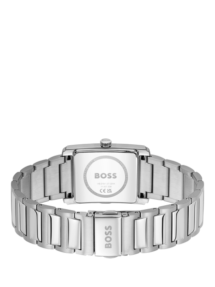 HUGO BOSS 1514297 Men's Principle Dress Bracelet Strap Watch, Silver - view 2, Silver