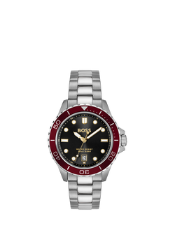 HUGO BOSS 1514304 Men's Troper Sport Bracelet Strap Watch, Silver, Silver