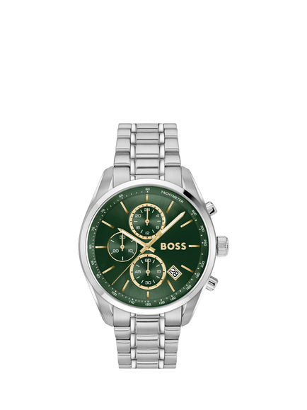 HUGO BOSS 1514266 Men's Grand Prix Chronograph Bracelet Strap Watch, Gold, Gold
