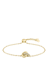 Leah Alexandra Panther Chain Bracelet, Gold