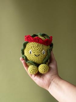 TOFT Brussels Sprout Crochet Kit - view 2, Green