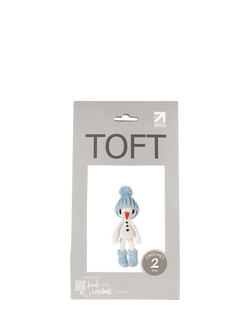 TOFT Snowman Crochet Kit, White