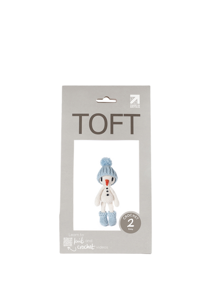 TOFT Snowman Crochet Kit, White