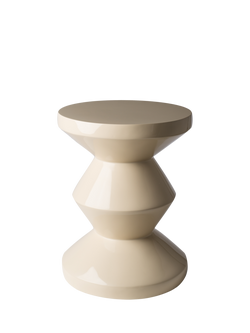 pols potten Zig Zag Stool, Beige, Beige