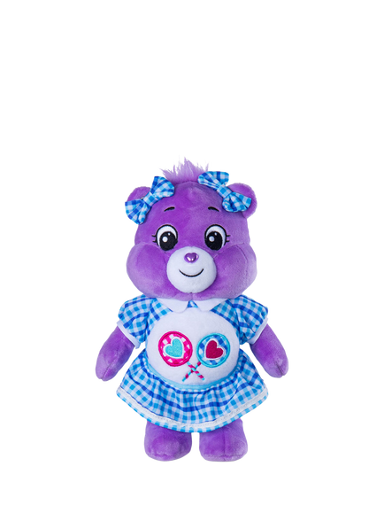 Care Bears x Wicked Share Bear as Dorothy Gale Plush Soft Toy, Multi