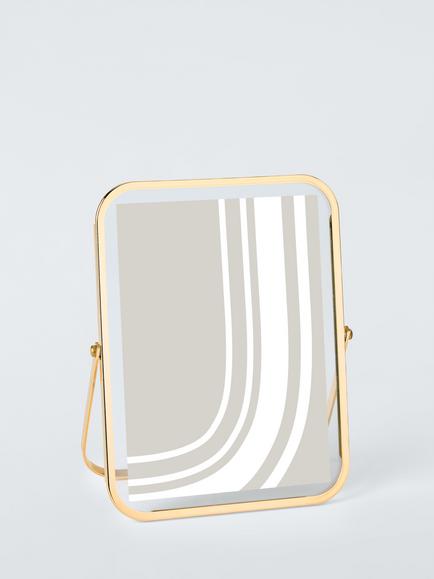 John Lewis Float Metal Easel Photo Frame, 5 x 7" (13 x 18cm), Gold