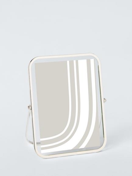 John Lewis Float Metal Easel Photo Frame, 5 x 7" (13 x 18cm), Silver