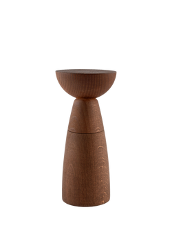 Alessi Oaxaca Beech Wood Salt/Pepper Mill, Brown, Brown