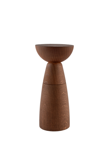 Alessi Oaxaca Beech Wood Salt/Pepper Mill, Brown, Brown
