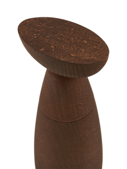 Alessi Oaxaca Beech Wood Salt/Pepper Mill, Brown - view 2, Brown