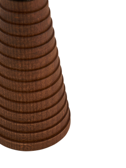 Alessi Yucatan Beech Wood Salt/Pepper Mill, Brown - view 2, Brown