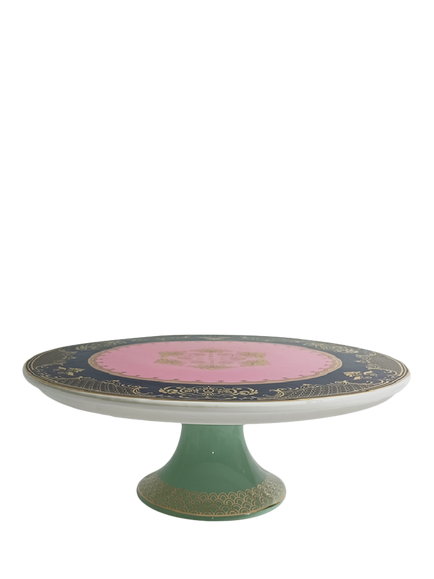 pols potten Grandpa Porcelain Small Cake Stand, 12cm, Multi, Multi