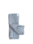 TBCo Two Tone Cashmere Blend Wrist Warmers, Charcoal