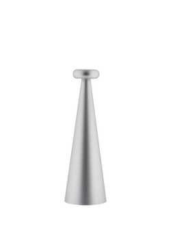 Alessi Bedin Rechargeable Table Lamp, Grey, Grey